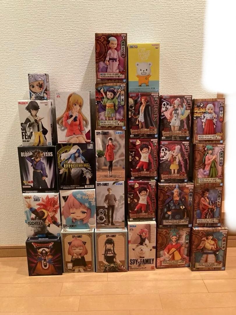 プライズフィギュアまとめ売りワンピース鬼滅の刃ドラゴンボールBLEACH