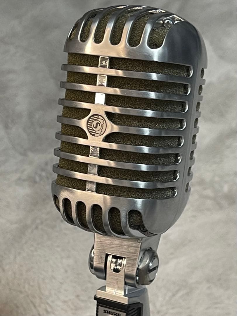 【伝説の継承】SHURE 55SH Series II ガイコツマイク