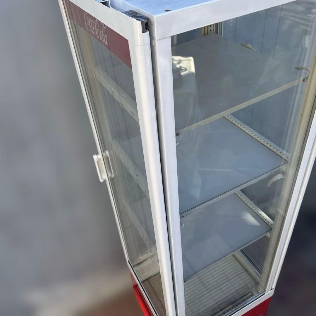 SANYO 冷蔵・温蔵 4面ガラス ショーケース コカコーラタイプ コカ
