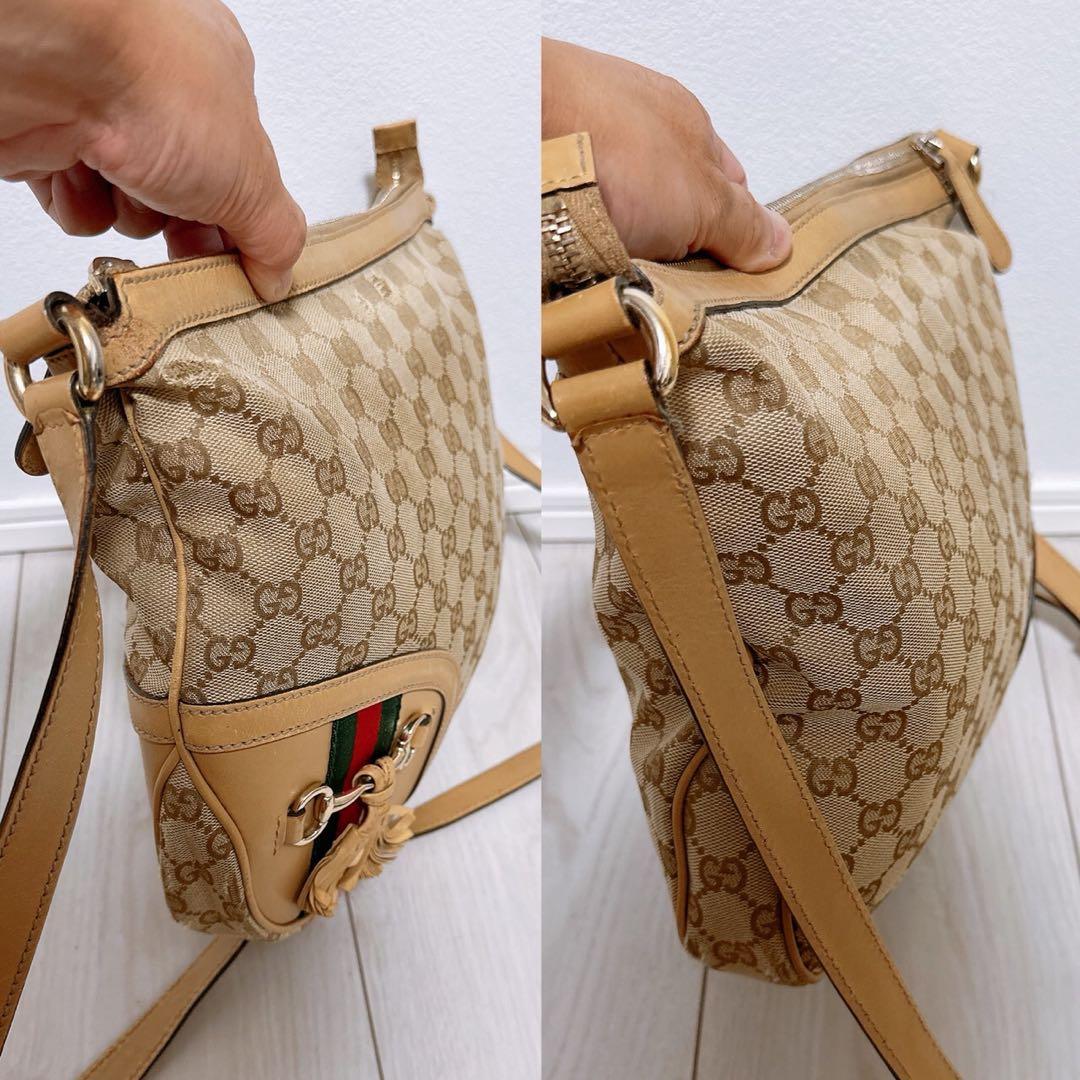 『格安』GUCCI(グッチ)ショルダーバッグ　シェリーライン