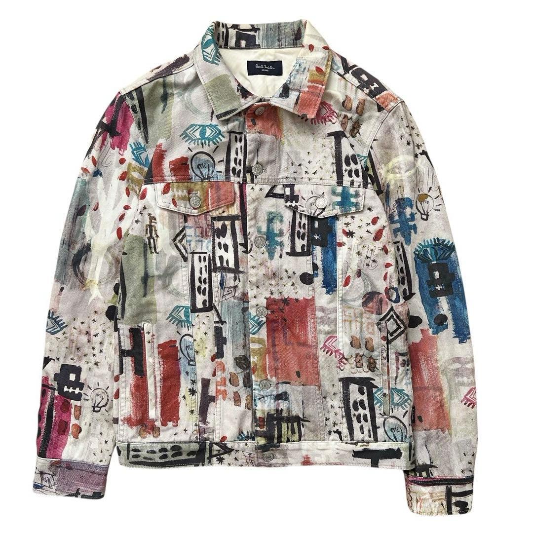 Paul Smith jeans　バスキア　ペイントジャケット　L