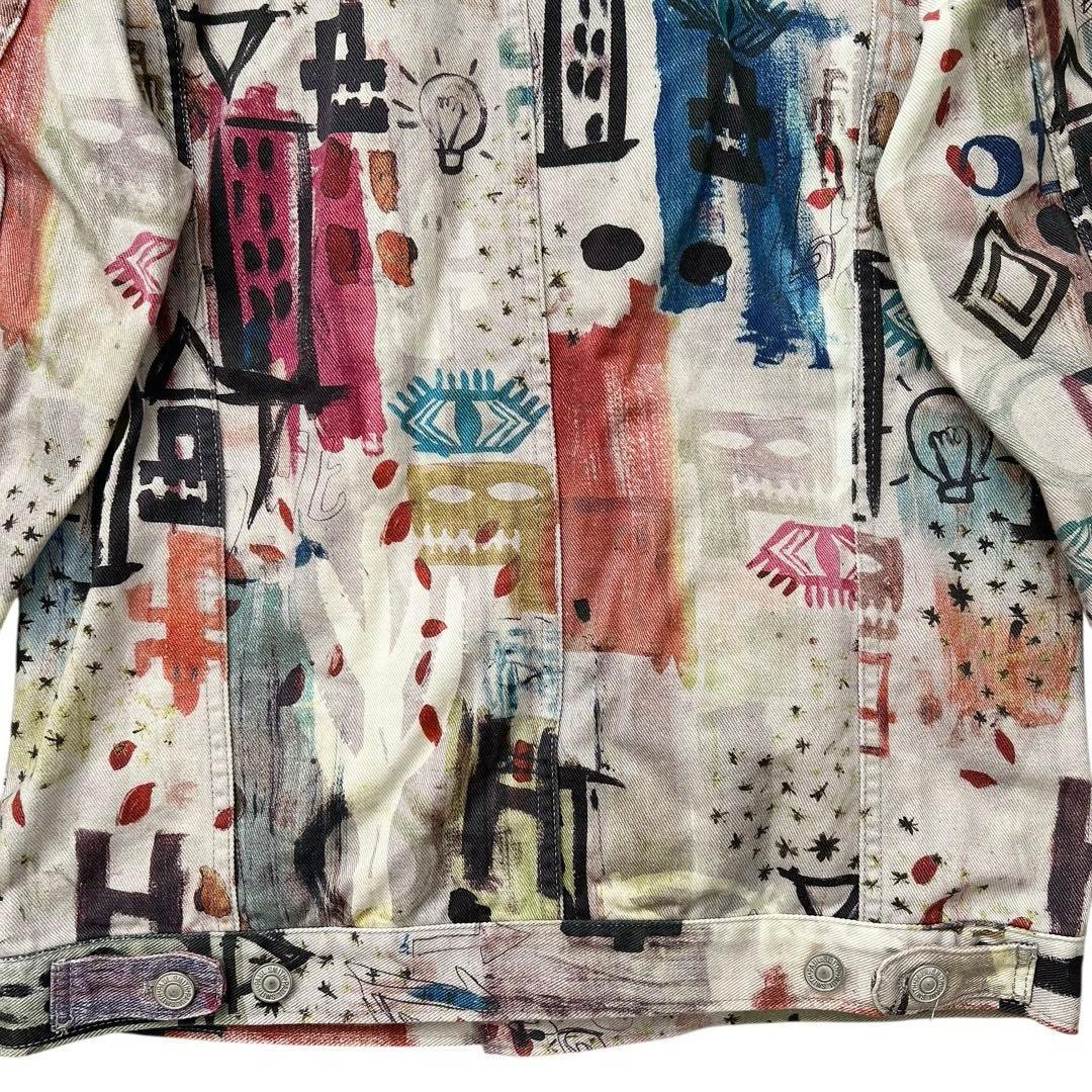 Paul Smith jeans　バスキア　ペイントジャケット　L