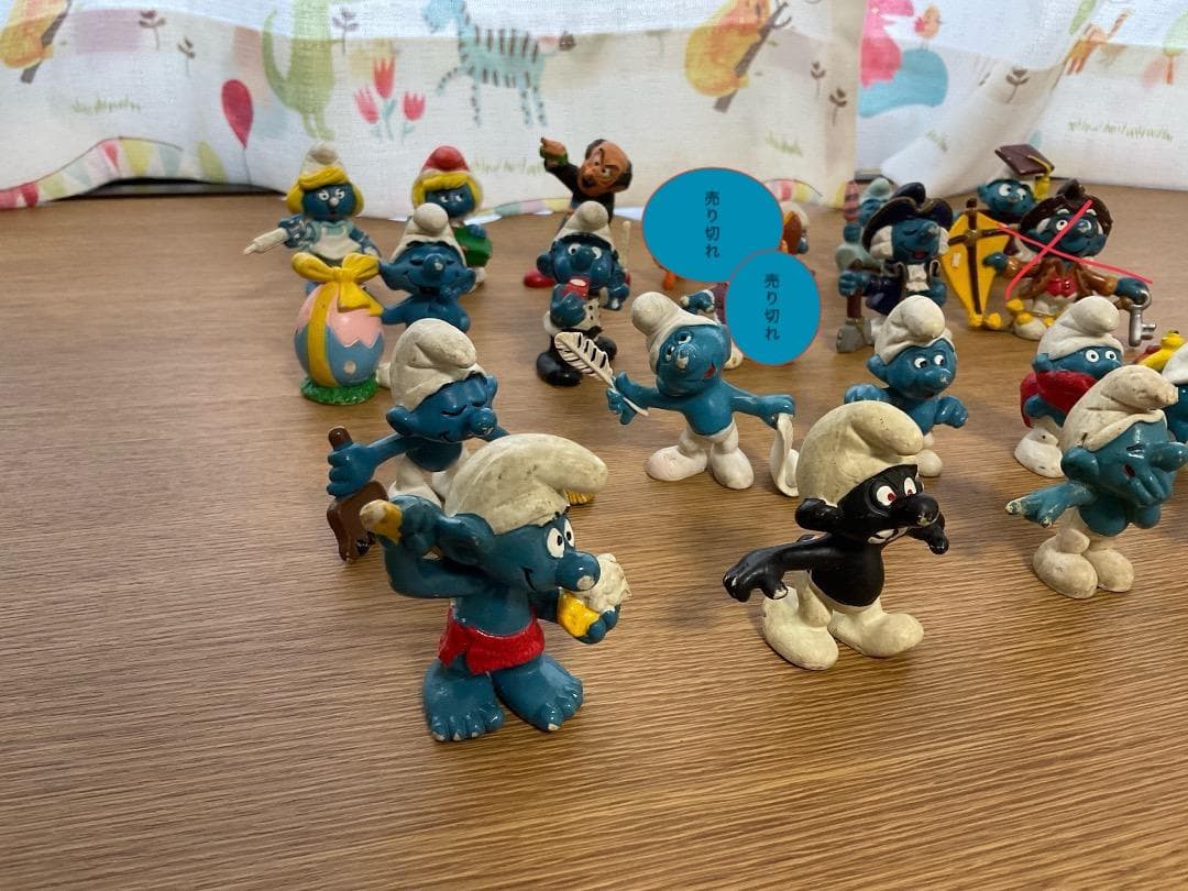 スマーフ　人形　フィギュア　Les Schtroumpfs