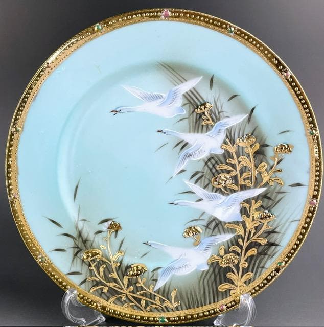 藤原啓 備前焼 緋襷 (ひだすき) 皿 共箱 人間国宝 【k2994