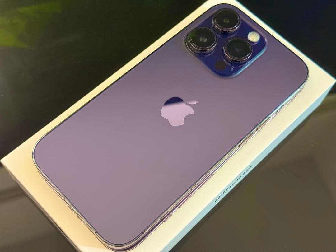 iPhone14Pro 256GB (美品)SIMフリーDeep Purple