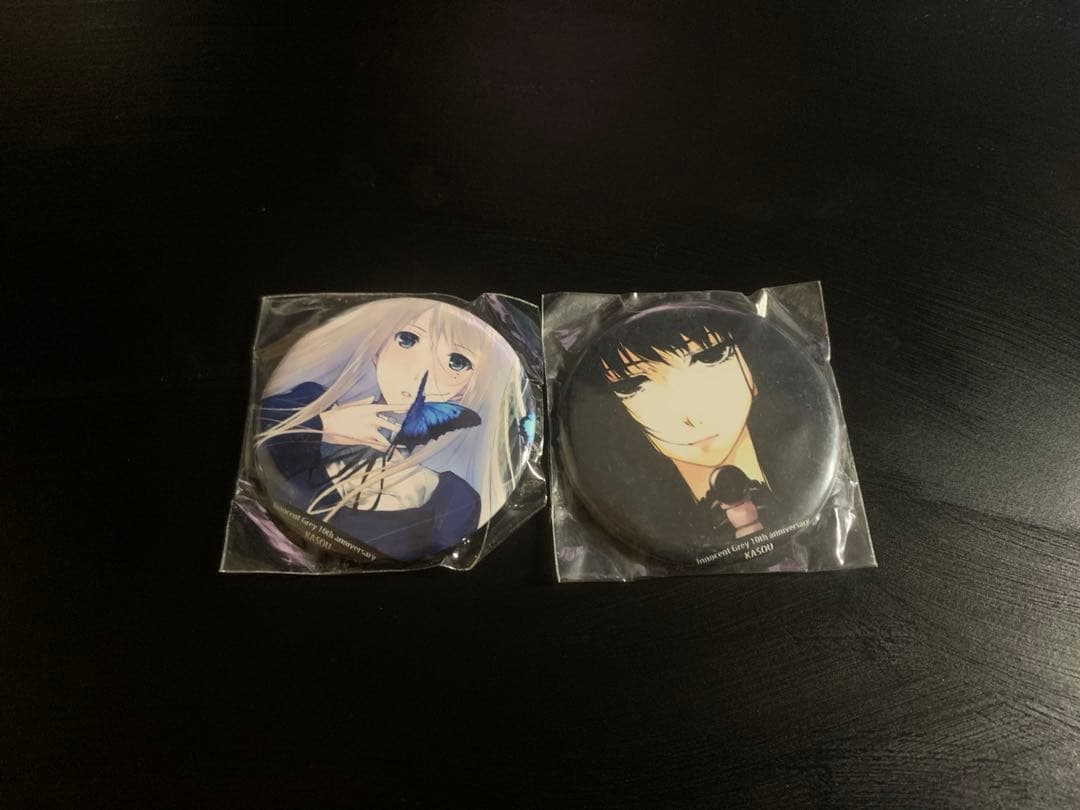 未開封】Innocent Grey 花葬 缶バッチ 2点 セット - メルカリ