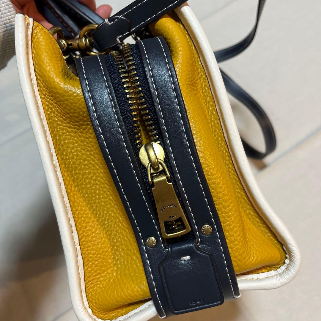 COACH ディズニーコラボ ローグ25 3way ショルダー ハンドバッグ