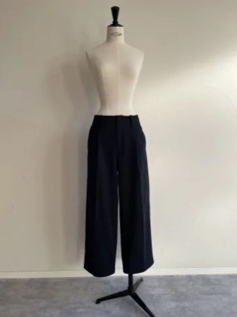 完売 JULY NINE チノパン ネイビー Mサイズ　試着のみタグ付き