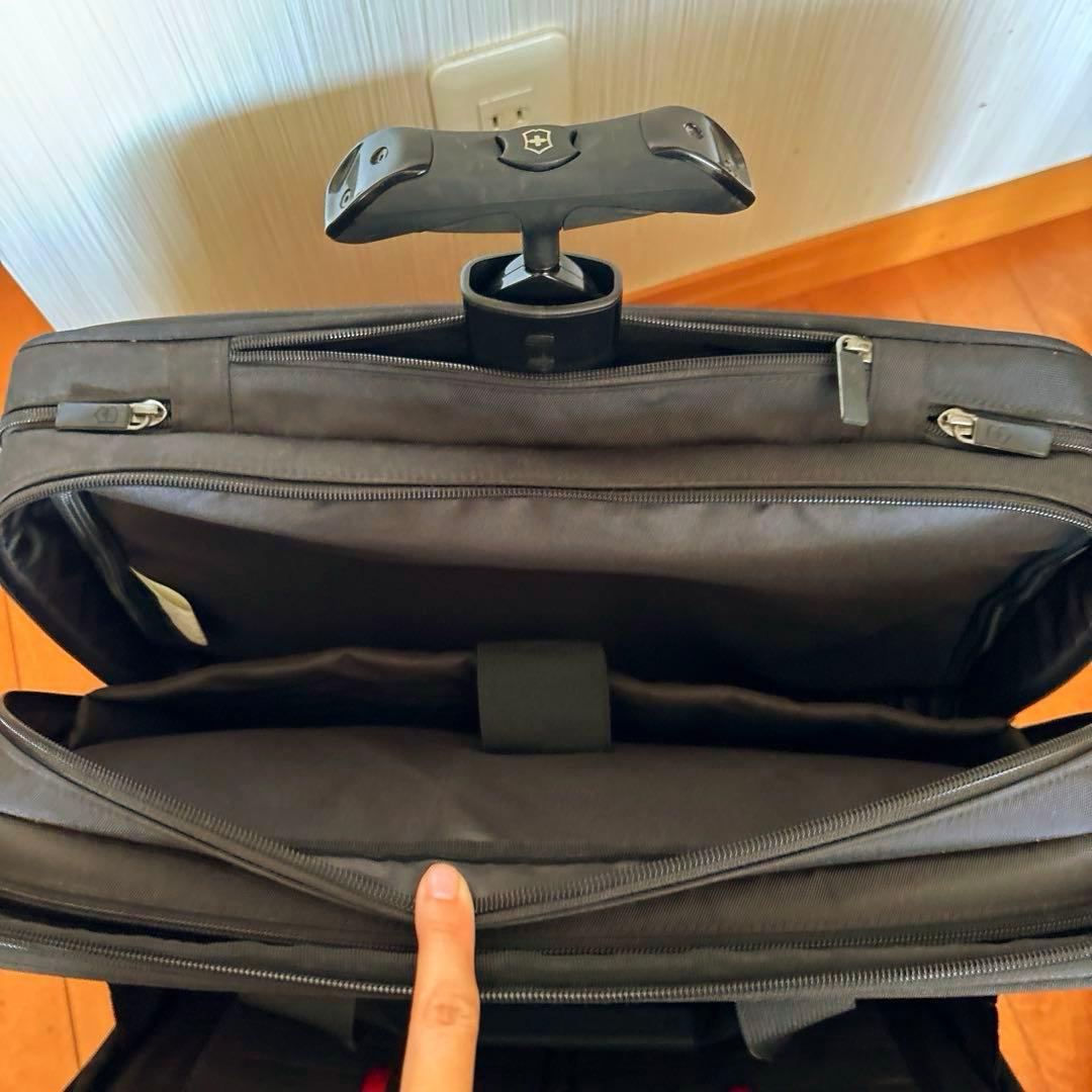 Victorinox】ビジネスキャリー 1本タイプハンドル付き パッキング容量