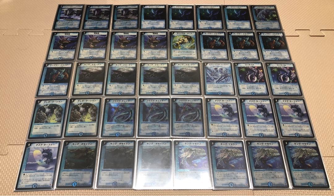 ゆ*ん様 デュエマクラシック基本編　引退品まとめ売り　デッキ16個セット　旧枠統