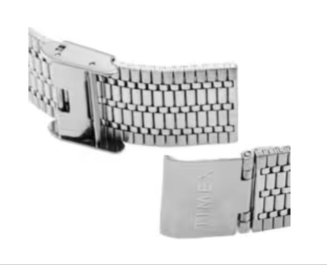 【未使用】TIMEX Q メタルベルト ユニセックス 正規品 TW2U61300