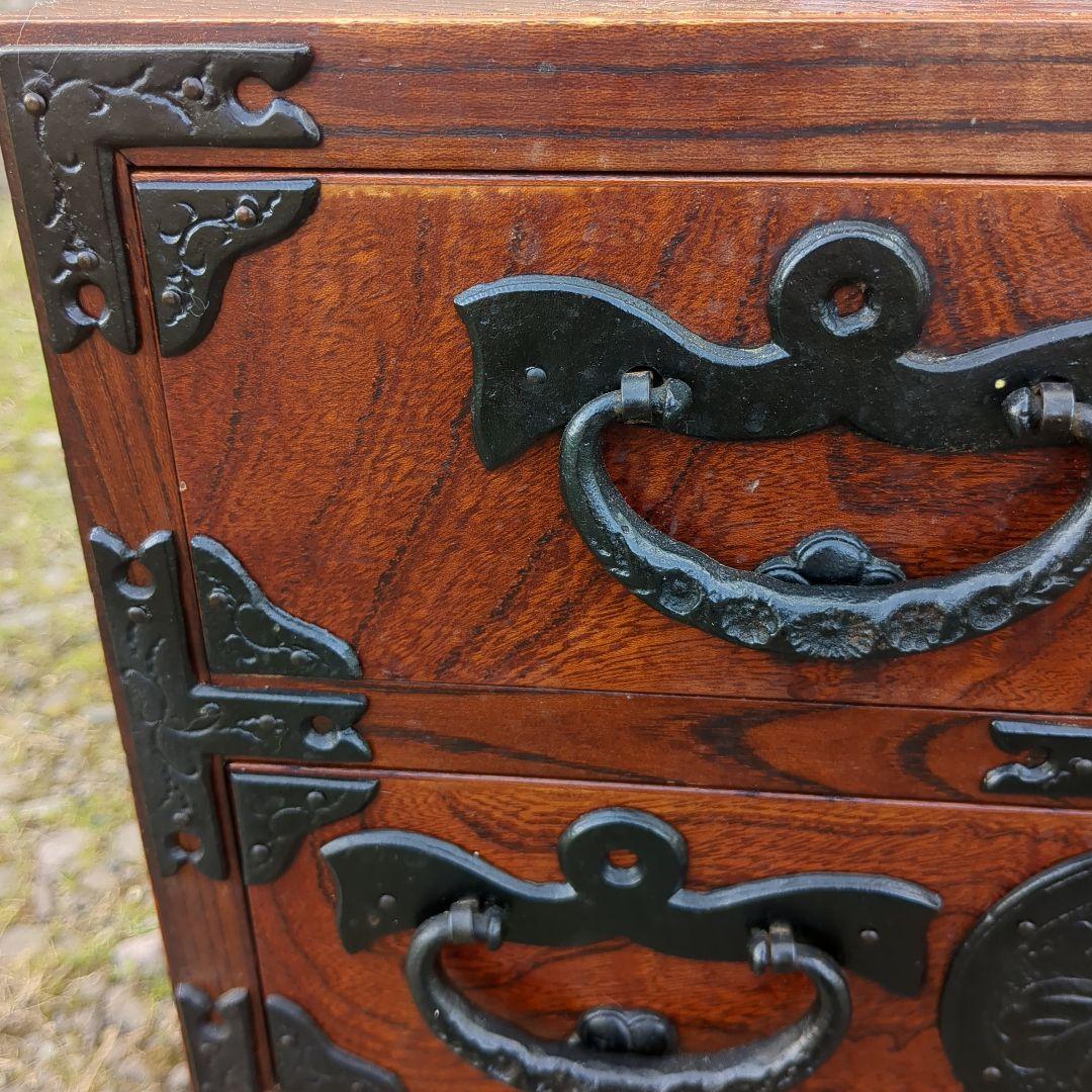 岩谷堂箪笥 小タンス 飾り棚 伝統工芸 アンティーク家具 古民具 古道具