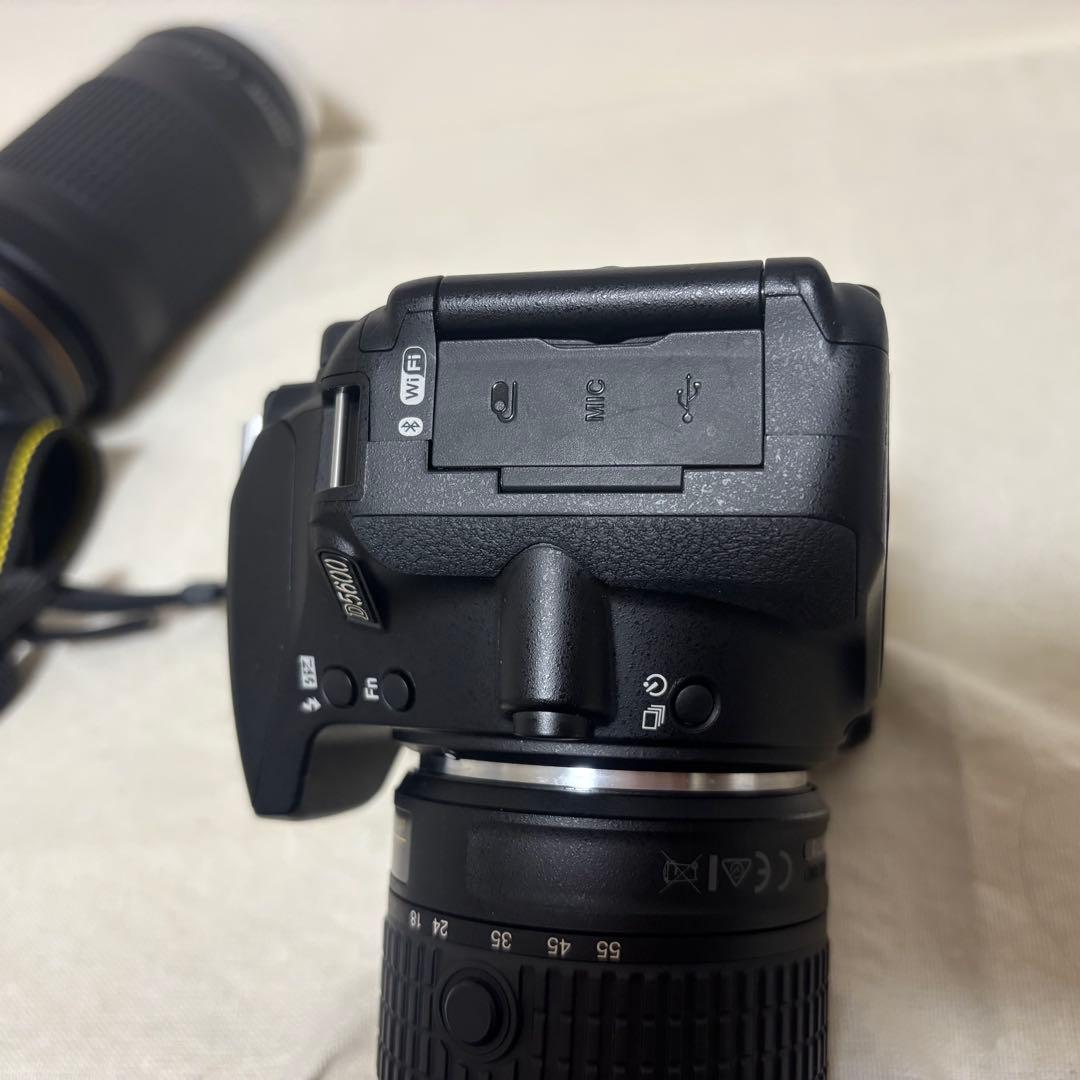 極美品】使用回数少 Nikon D5600 ダブルズームキット