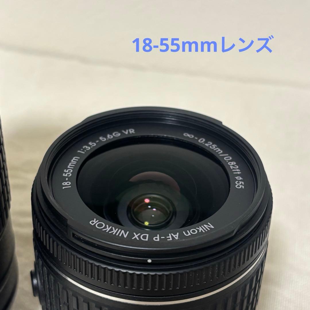 極美品】使用回数少 Nikon D5600 ダブルズームキット