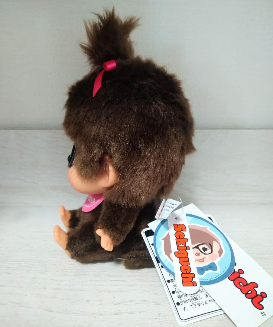 新品 モンチッチ 顔デカ 座り メガネ 香港限定 3体セット 726288s