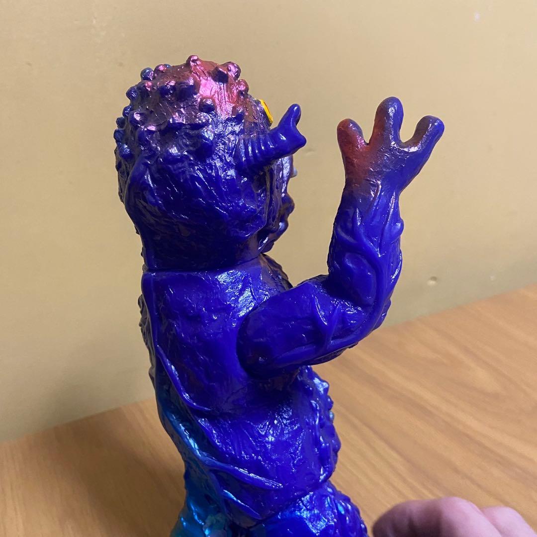 エレガブ ドクロ ヒトゴミラ 6期 ドクロ太郎 紫成型 ソフビ 5452