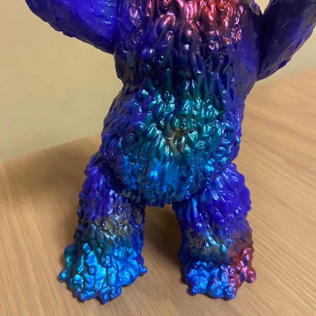 エレガブ　ドクロ　ヒトゴミラ　6期　ドクロ太郎　紫成型　ソフビ 5452