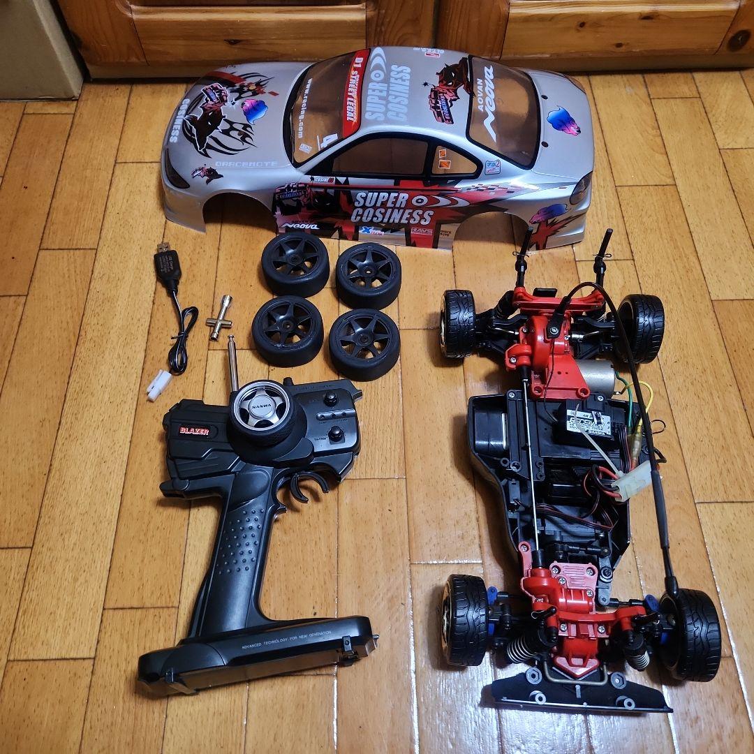 ■専用■　タミヤ ドリフト ラジコン フルセット　TA02　　シルビア　ボディ
