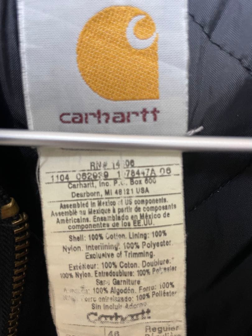 Carhartt traditional jacket 中綿　46 カーハート