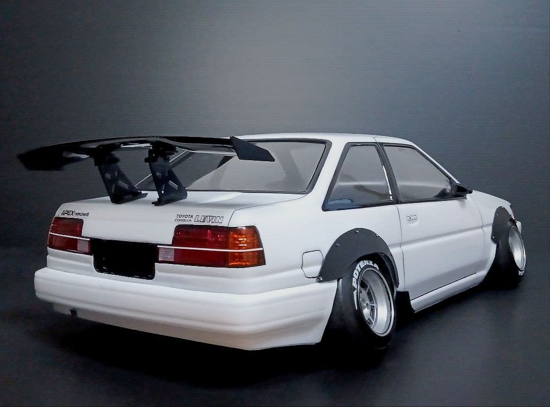 ラジコンボディ　カスタムボディNO.106 AE86レビン