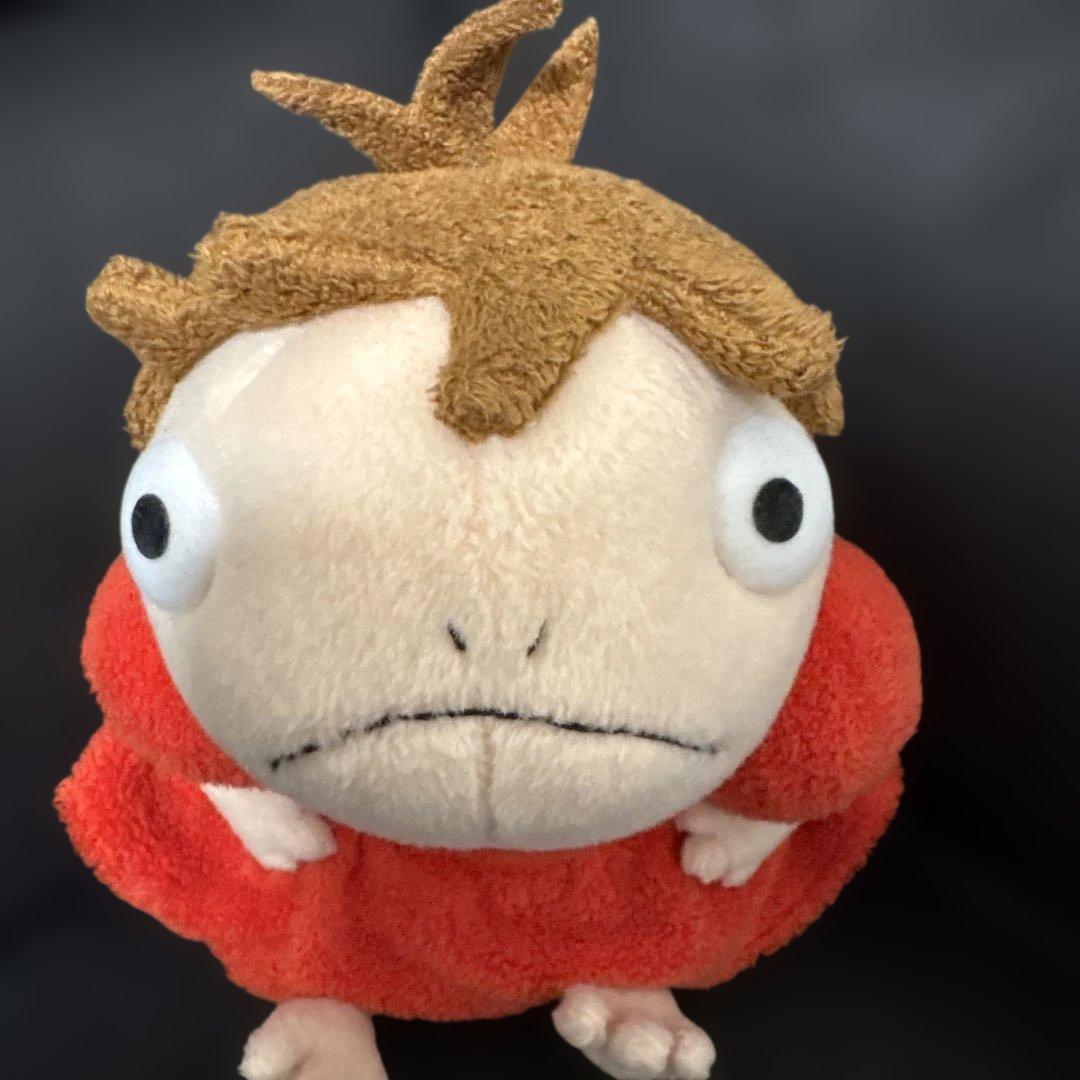 レア　崖の上のポニョ　ぬいぐるみ　半魚人　手のひらサイズ　ジブリ　15cm