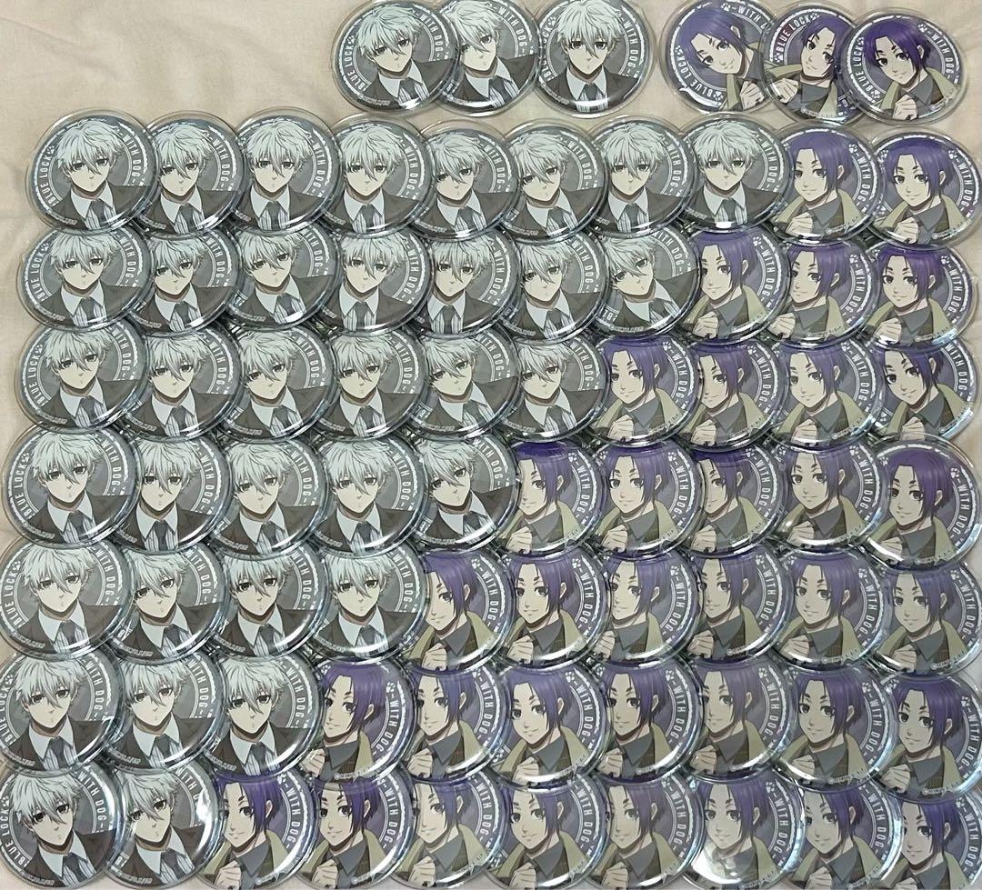 ブルーロック 凪誠士郎 御影玲王 withdog缶バッジ