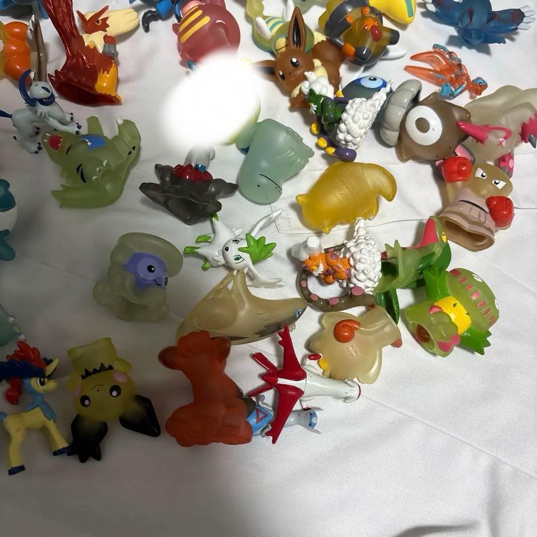 希少 ポケモンキッズ クリア 指人形 ポケモン フィギュア モンコレ