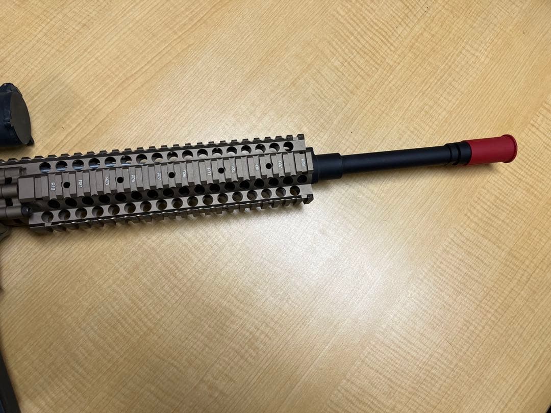 レシーライフル　希少タンカラー美品　トイガン　バッテリー有