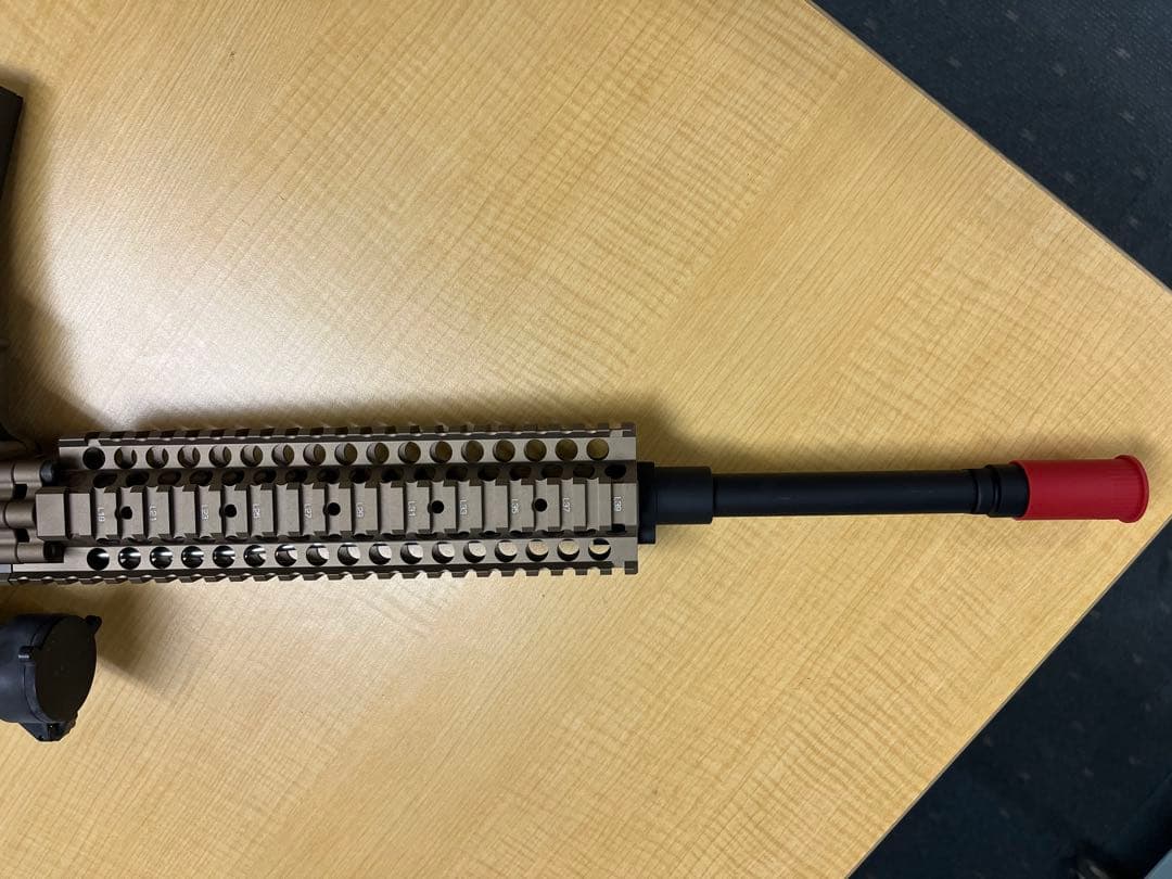 レシーライフル　希少タンカラー美品　トイガン　バッテリー有