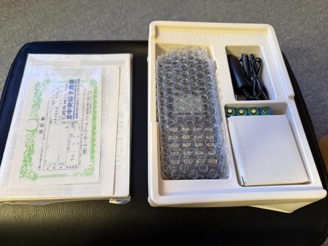 ワイドレンジレシーバー AOR AR8000 + ロッドアンテナ RH789 等 AOR