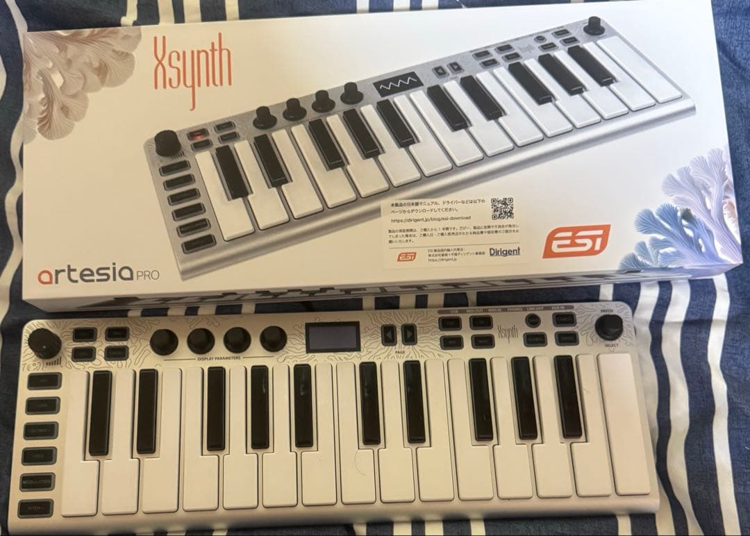 【美品・ワンオーナー】ESI Xsynth/動作良好・禁煙環境保管・付属品完備