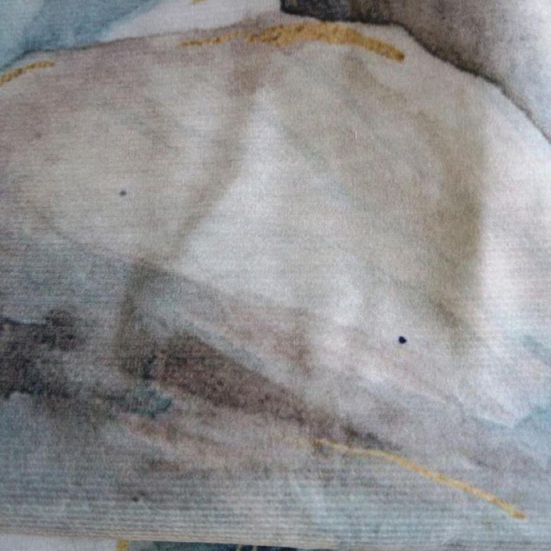 210系  ⭐️ 6枚セット ⭐︎ 白い 花柄 クッションカバー 水彩画風