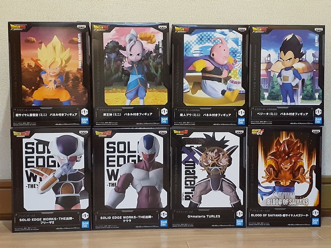 ドラゴンボールシリーズフィギュアまとめ売り(8体セット)