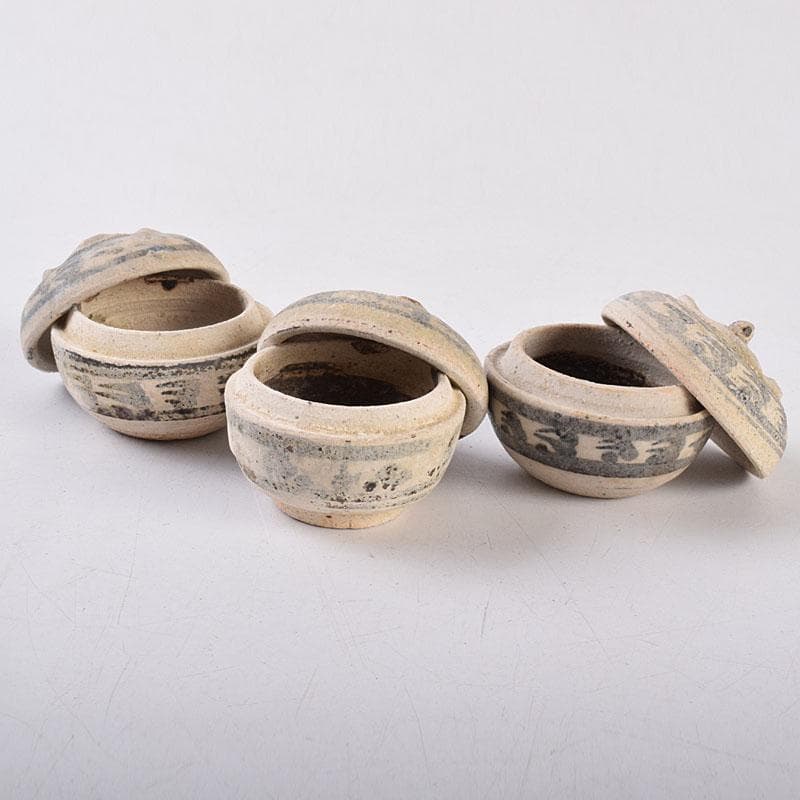 タイ古陶磁 スンコロク 宋胡録 合子 蓋物 箱付 M R8933 - メルカリ