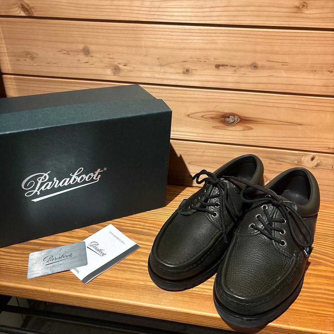 パラブーツ ティエール paraboot THIERS 7.5 ダークグリーン