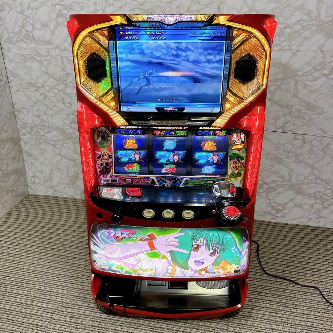 パチスロ実機 マクロスフロンティア はじまりの歌、銀河に響け！ 白