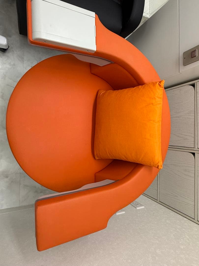 即日発送可！オレンジ 骨盤底筋トレ一ニングチェア EMS 電磁パルス