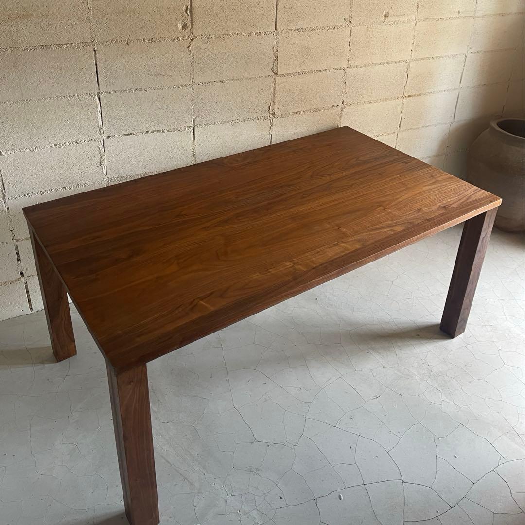 KASHIWA 柏木工　ウォールナット無垢材 ダイニングテーブル　北欧　高級