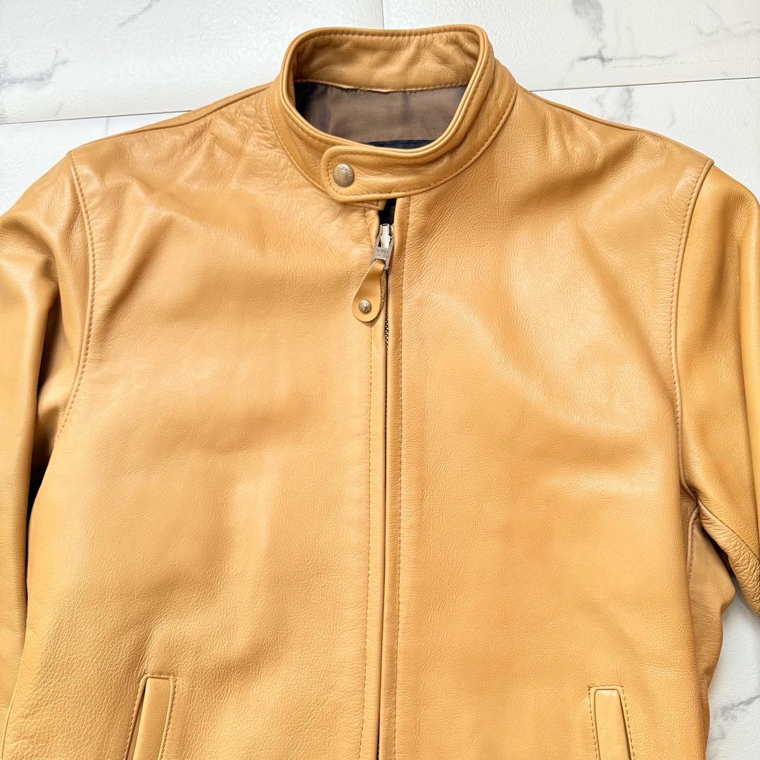 Schott AT877 シングルライダースジャケット 38牛革 USA製 - メルカリ