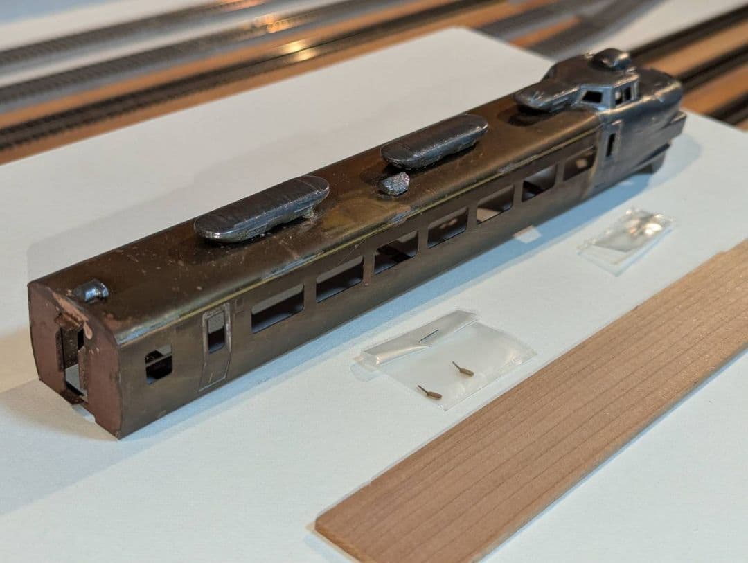 未塗装完成車体 カワイモデル 151系 12両セット