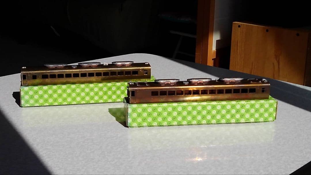 未塗装完成車体 カワイモデル 151系 12両セット