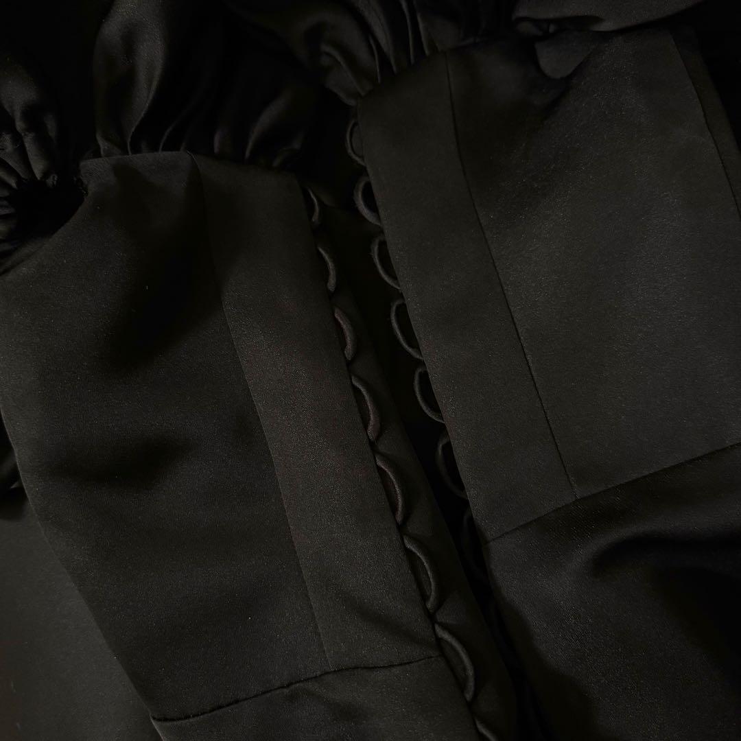 dress production オフショルダーソフトマーメイドドレス W268