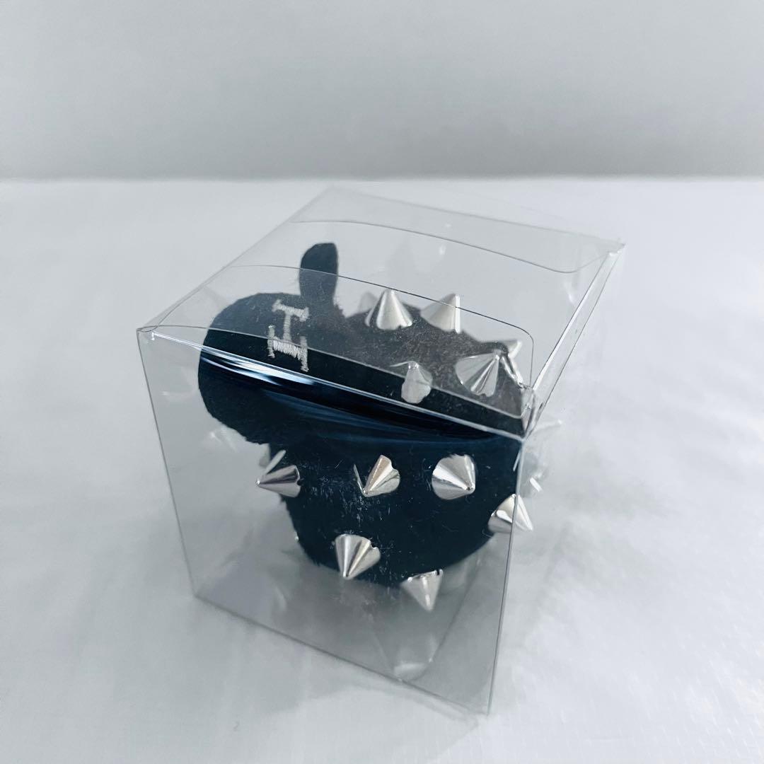 羊文学 ひつじちゃん スタッズ ぬいぐるみキーホルダーprickly BLACK