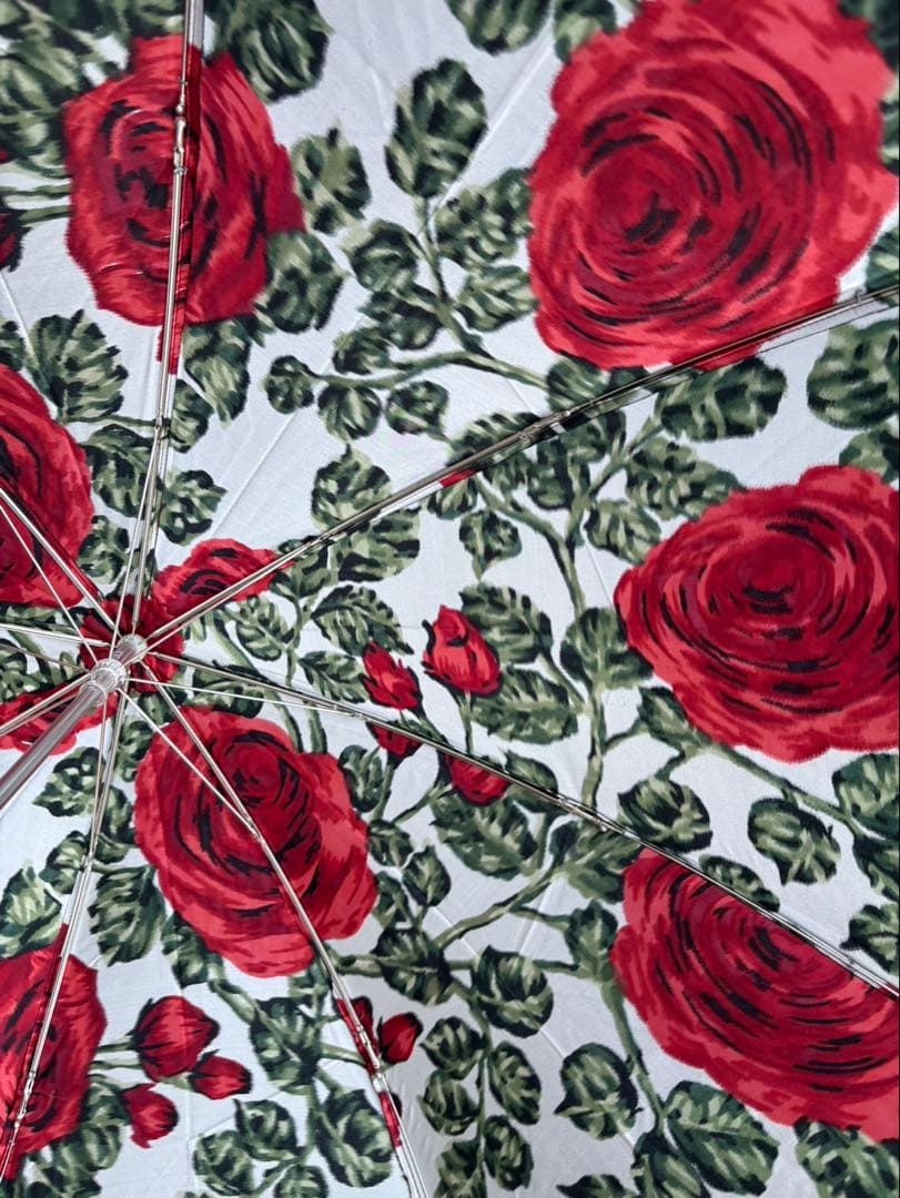 東京・モンブラン.ヤマグチ・高級創作.晴雨兼用・折りたたみ傘・絹100%!