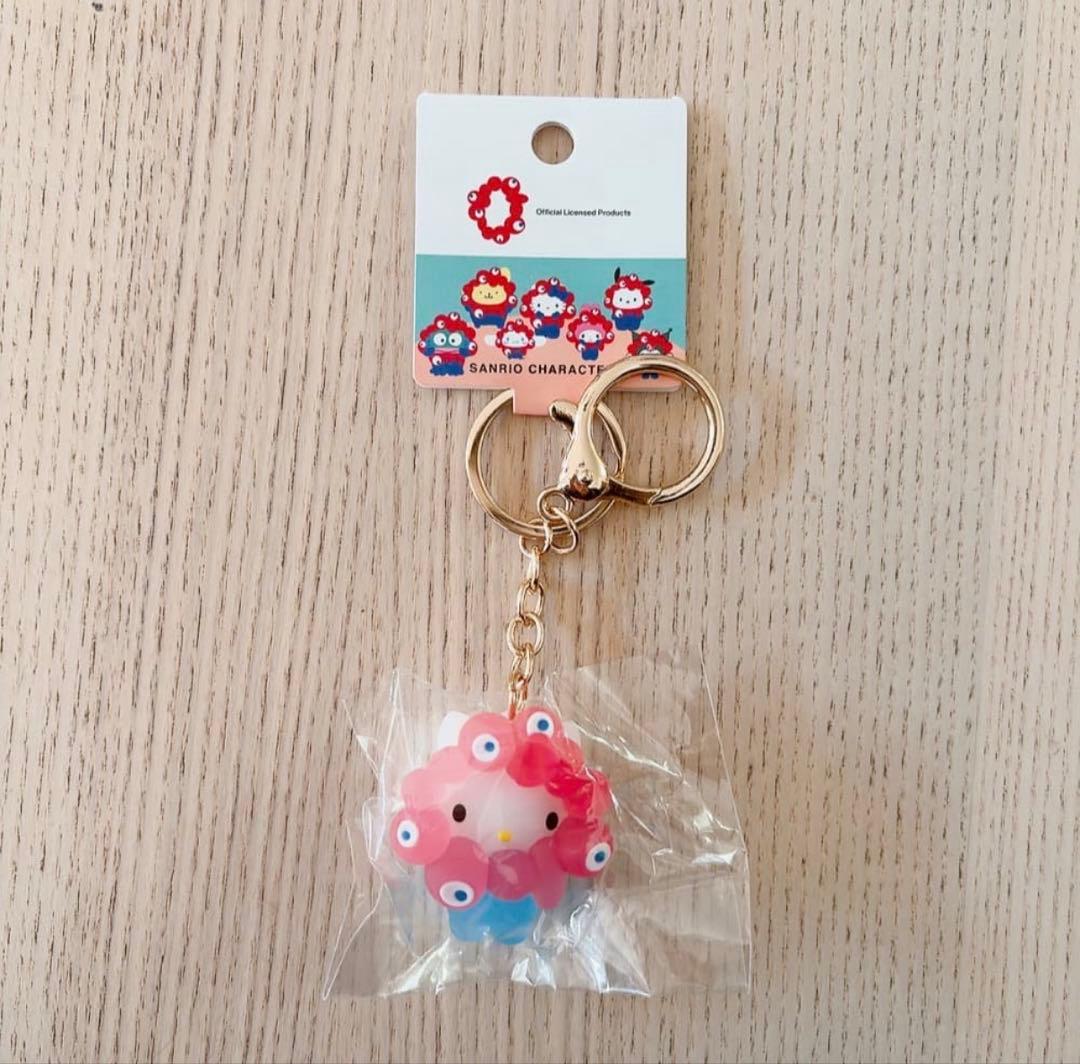 サンリオ ミャクミャク コラボ 立体マスコット クリア コンプリート