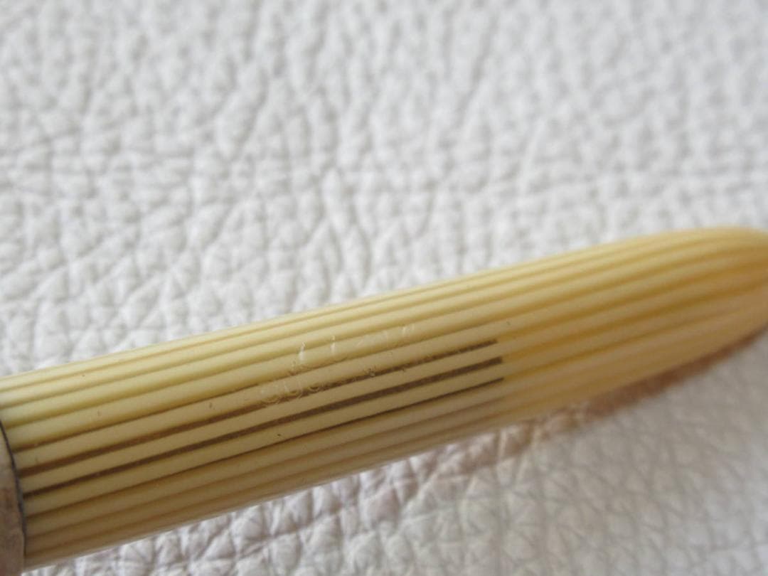 未使用1950年頃ラベル付◇今は無き 杉田万年筆 ライン セルロ