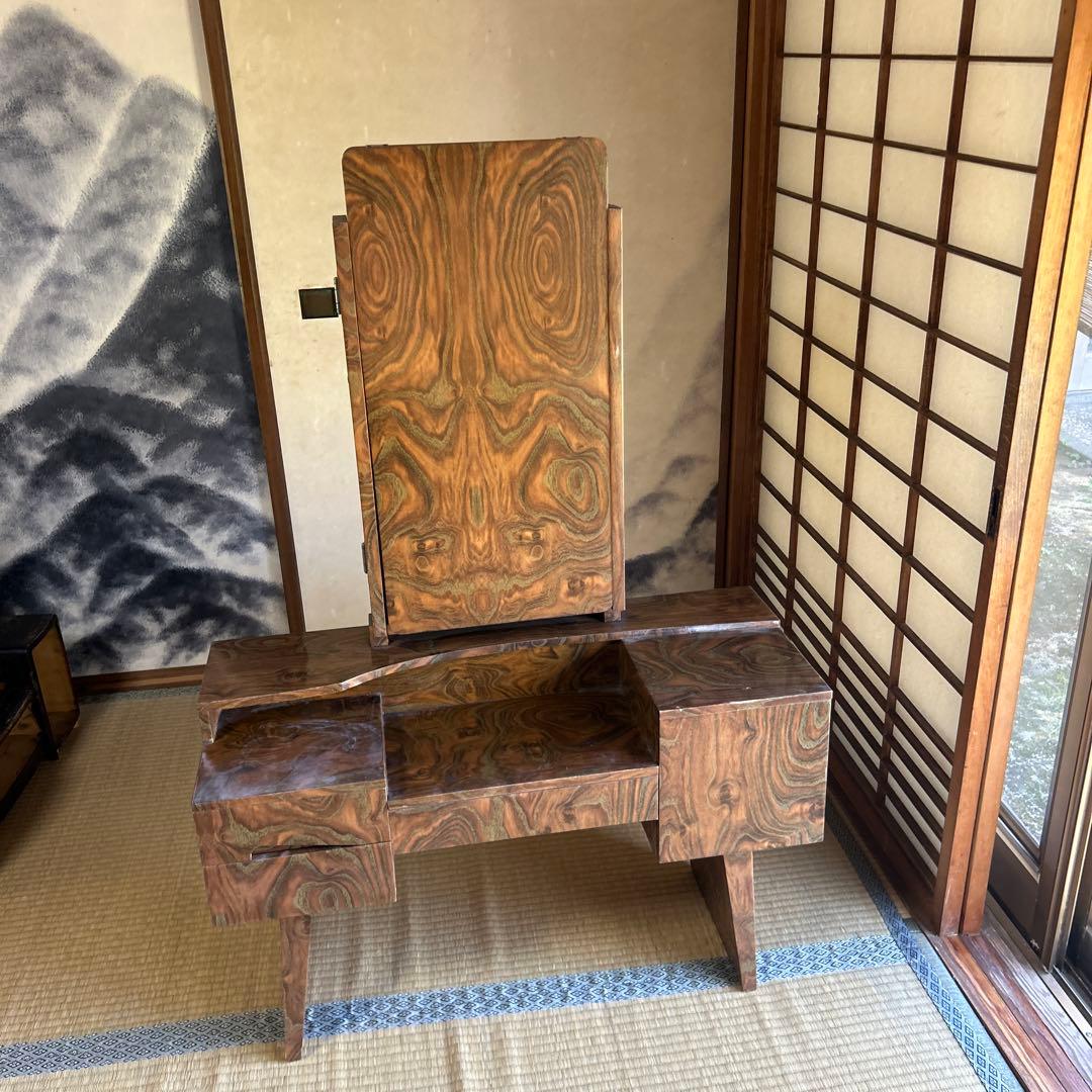 三面鏡 ドレッサー 昭和レトロ 品】昭和レトロ 三面鏡(ドレッサー)