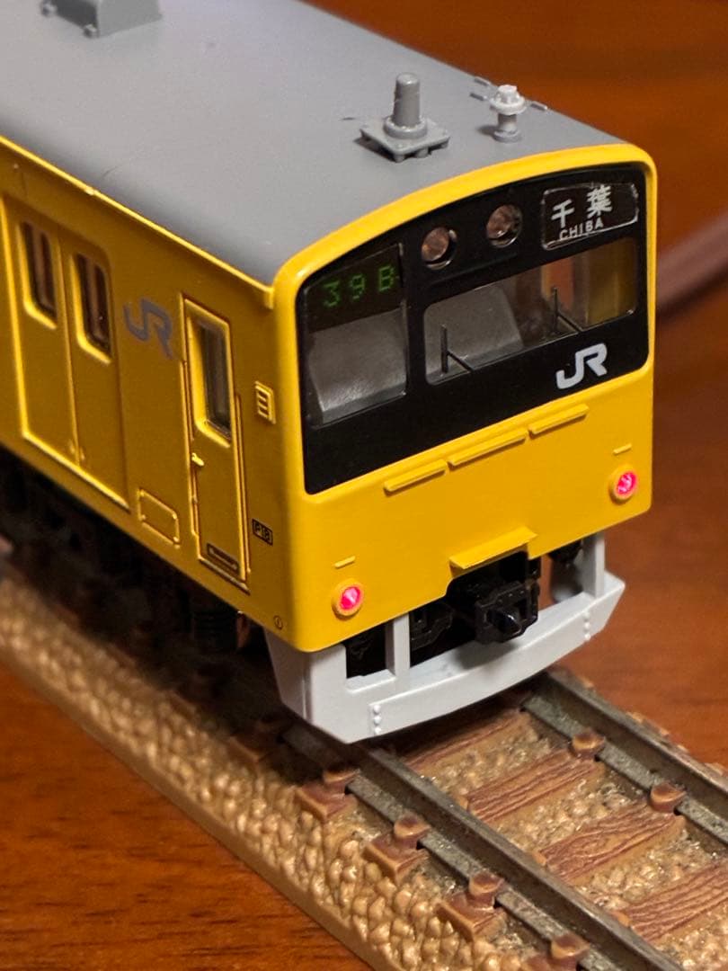 201系(総武線色)基本セット kato ライト点灯動力動作確認済