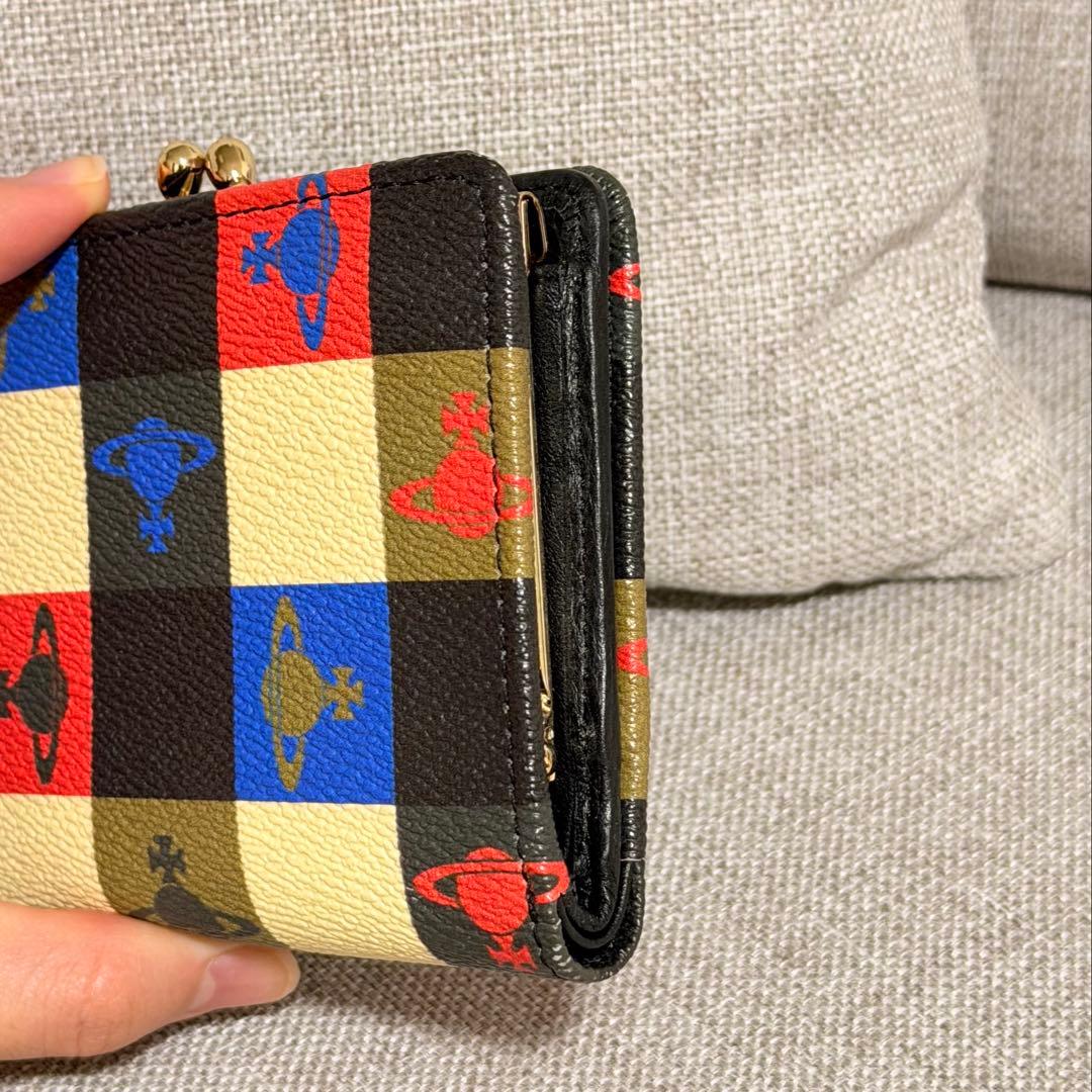 希少で超美品‼️VivienneWestwood 二つ折り財布 がま口財布 オーブ