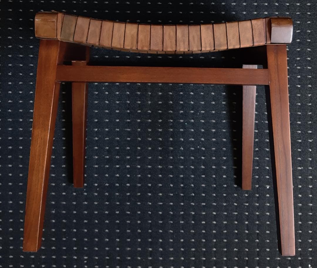 本革スツール～Woven leather stool～ 本革スツール～Woven leather